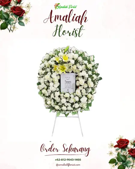 Krans Bunga Duka Kudumulya